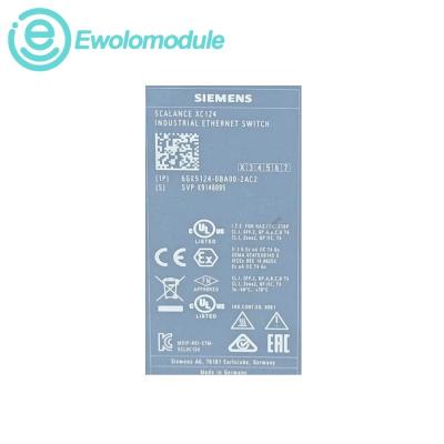 Siemens 6GK5124-0BA00-2AC2 SCALANCE XC124 Commutateur Ethernet industriel non géré