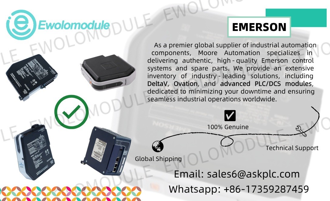EMERSON PACSystems RX3i IC695ETM001 : module d'interface Ethernet avancé pour les communications industrielles à haut débit et l'intégration réseau transparente