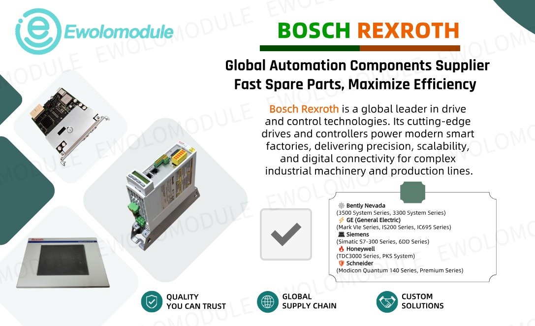 Bosch Rexroth VT-HNC100.C-30/P-S-00/000 : Contrôle d'axe numérique ultime pour les entraînements hydromécaniques avancés